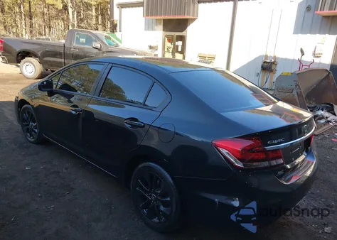 2014 Honda Civic Ex из США, поврежденный, VIN 19XFB2F81EE040745